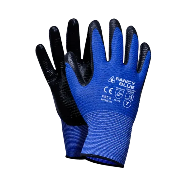 Rękawice powlekane nitrylem Fancy Blue