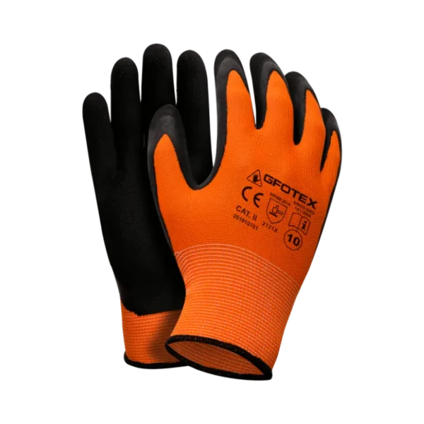 Rękawice powlekane lateksem Gfotex