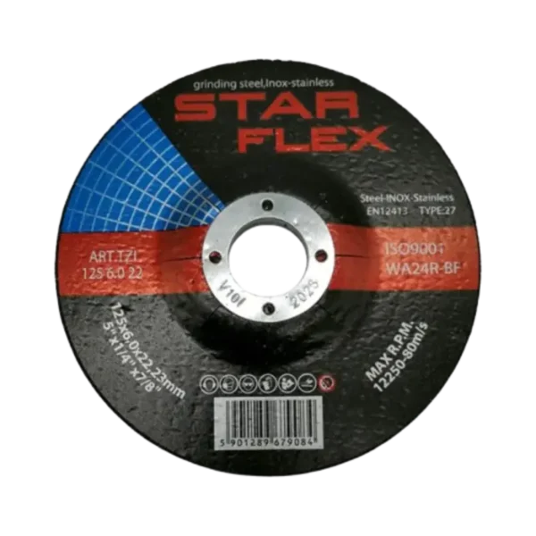 Tarcza do szlifowania T27-125-6,0 Star Flex