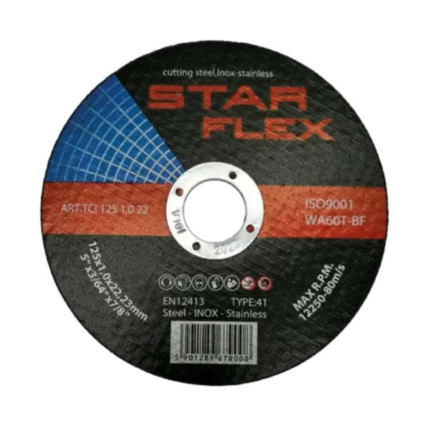 Tarcza tnąca T41-125-1,0 Star Flex