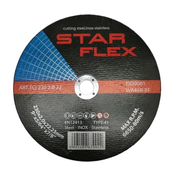 Tarcza tnąca T41-230-2,0 Star Flex